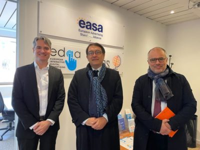 EASA welcomes the new Chair of ERGA, the European Regulators Group for Audiovisual Media Services