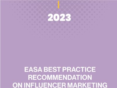 EASA updates its Best Practice Recommendation on Influencer Marketing