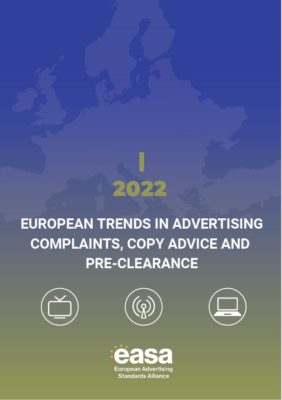 2022 European Trends in Advertising Complaints, Copy Advice, and Pre-Clearance