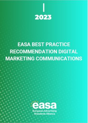 EASA Best Practice Recommendations on Digital Marketing Communications 2023