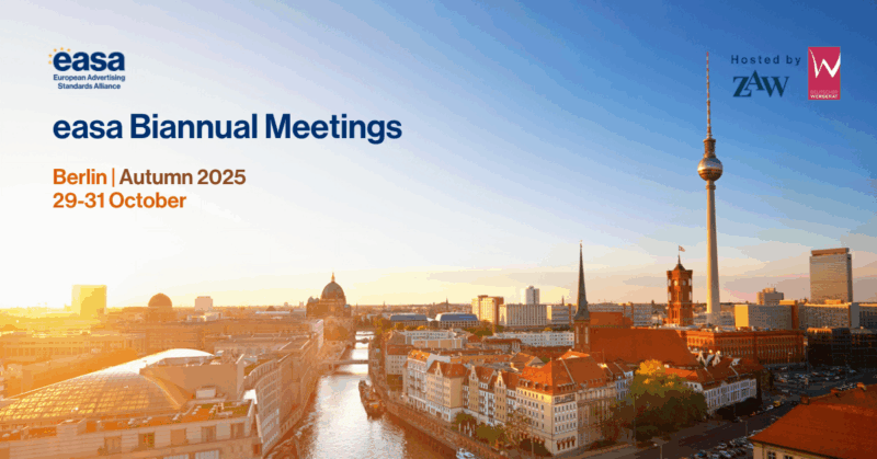 EASA Autumn Biannual Meetings 2025 | Berlin, 29-31 October | Coming soon!